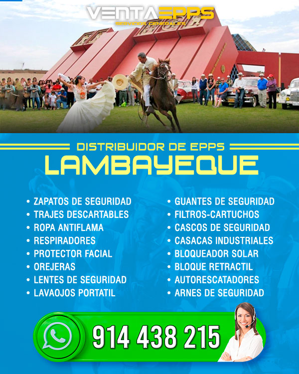  VENTA DE EPPS LAMBAYEQUE, DISTRIBUIDORES EN VENTA DE EPP EN LAMBAYEQUE 