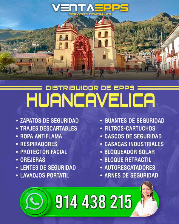  VENTA DE EPPS HUANCAVELICA, DISTRIBUIDORES EN VENTA DE EPP EN HUANCAVELICA 