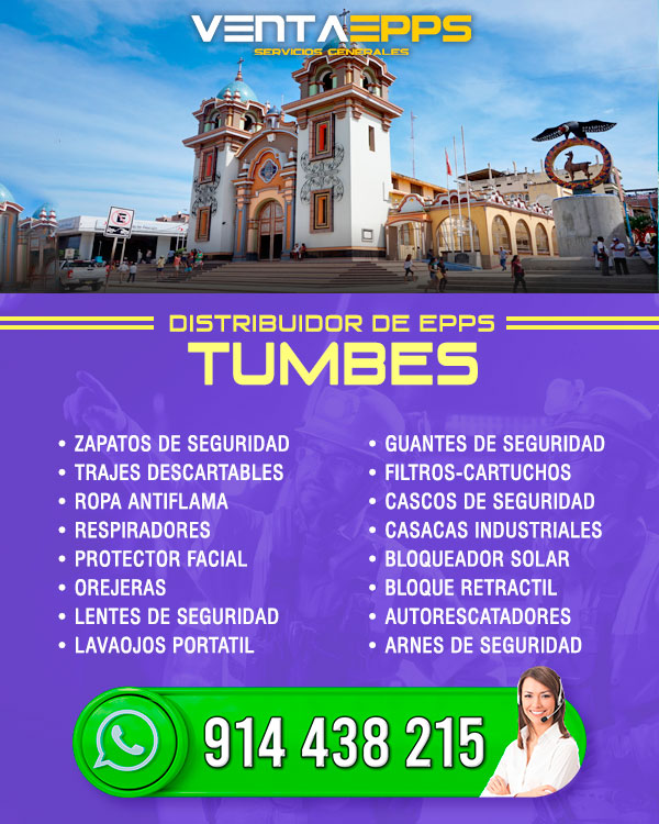  VENTA DE EPPS TUMBES, DISTRIBUIDORES EN VENTA DE EPP EN TUMBES 
