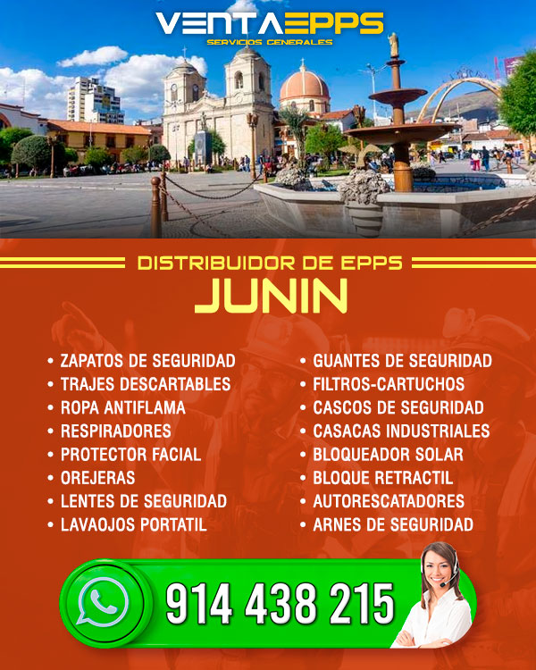 VENTA DE EPPS JUNIN, DISTRIBUIDORES EN VENTA DE EPP EN JUNIN 